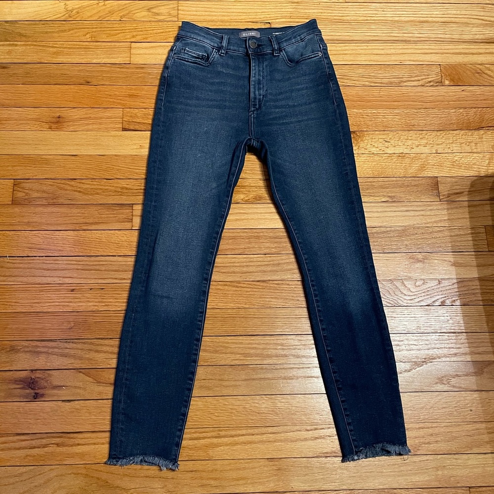 🎯NWOT DL1961 Farrow Skinny Instasculpt jeans 27 Ultimate Treated Heid VBlock